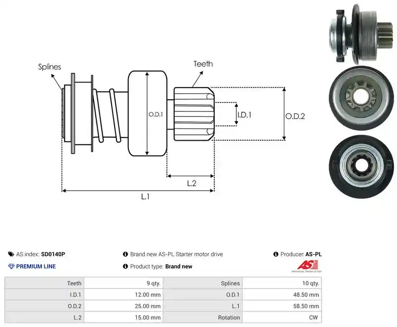 AS-PL SD0140P
