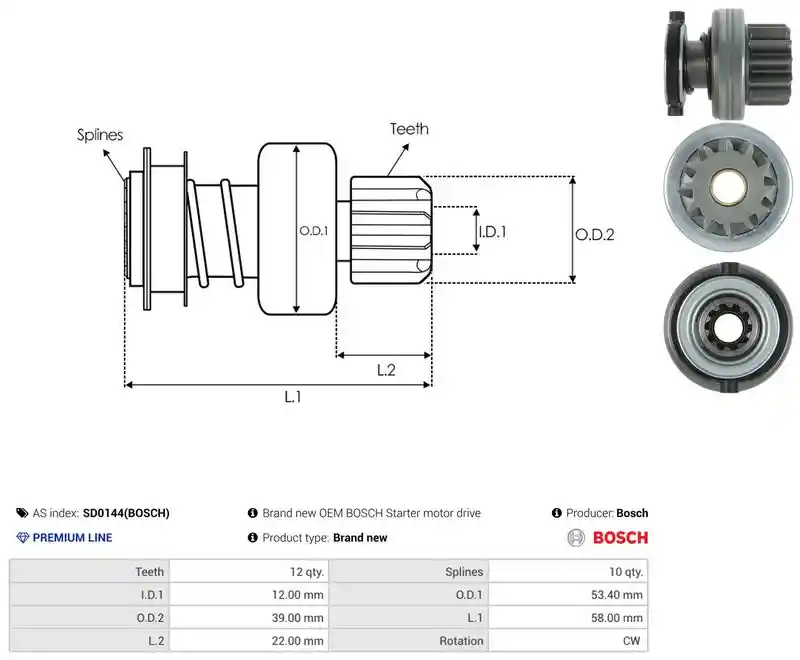 AS-PL SD0144(BOSCH)