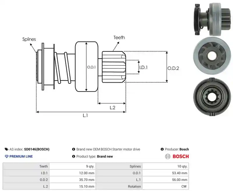 AS-PL SD0146(BOSCH)