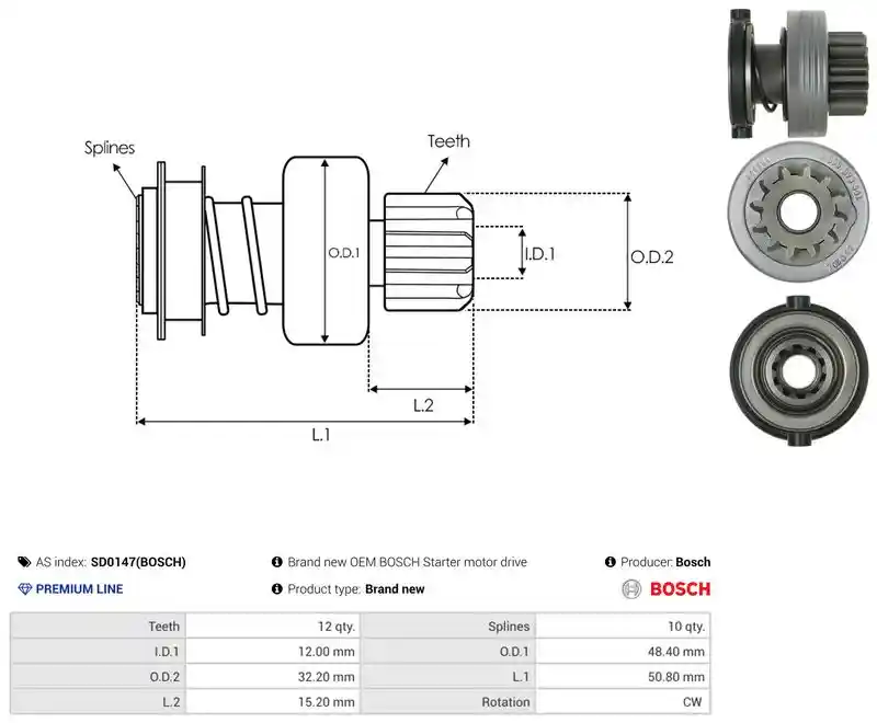 AS-PL SD0147(BOSCH)