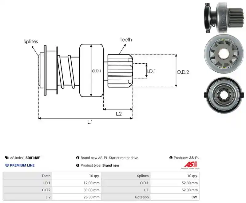 AS-PL SD0148P