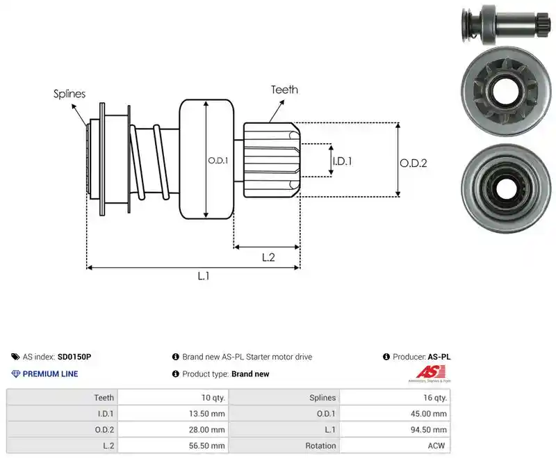 AS-PL SD0150P