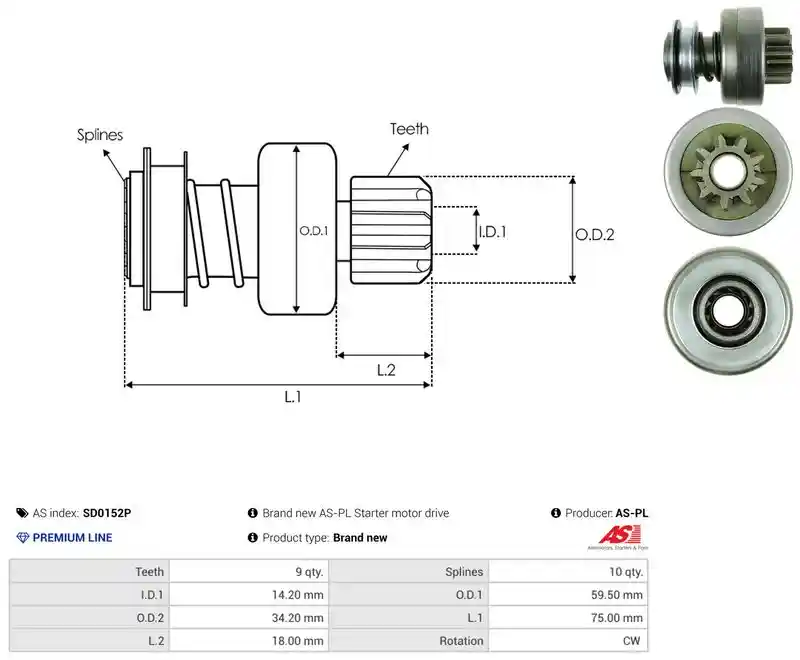 AS-PL SD0152P