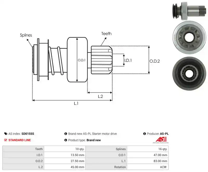AS-PL SD0155S