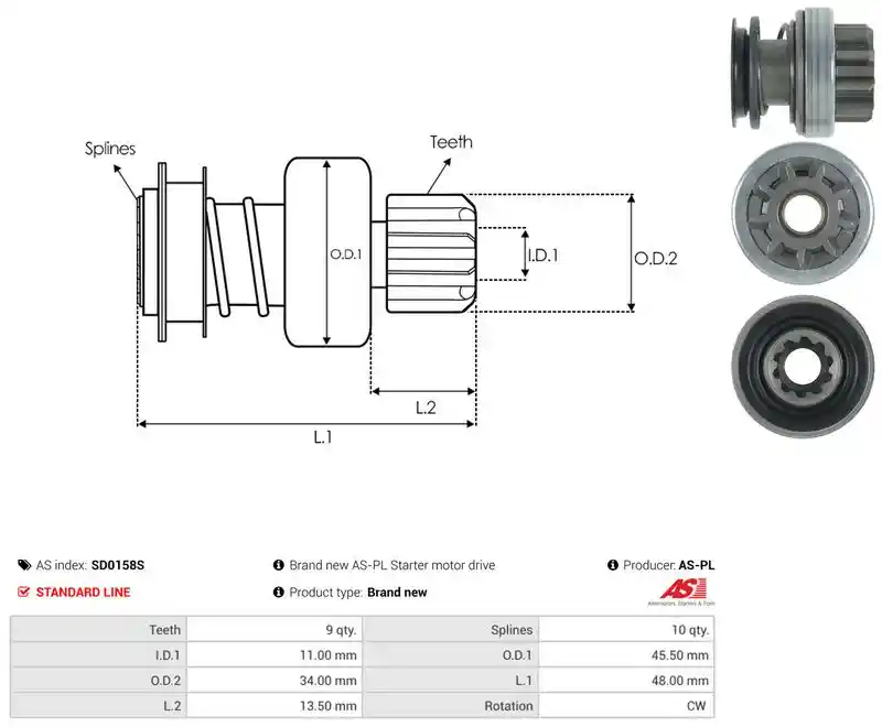 AS-PL SD0158S