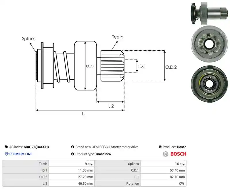AS-PL SD0178(BOSCH)