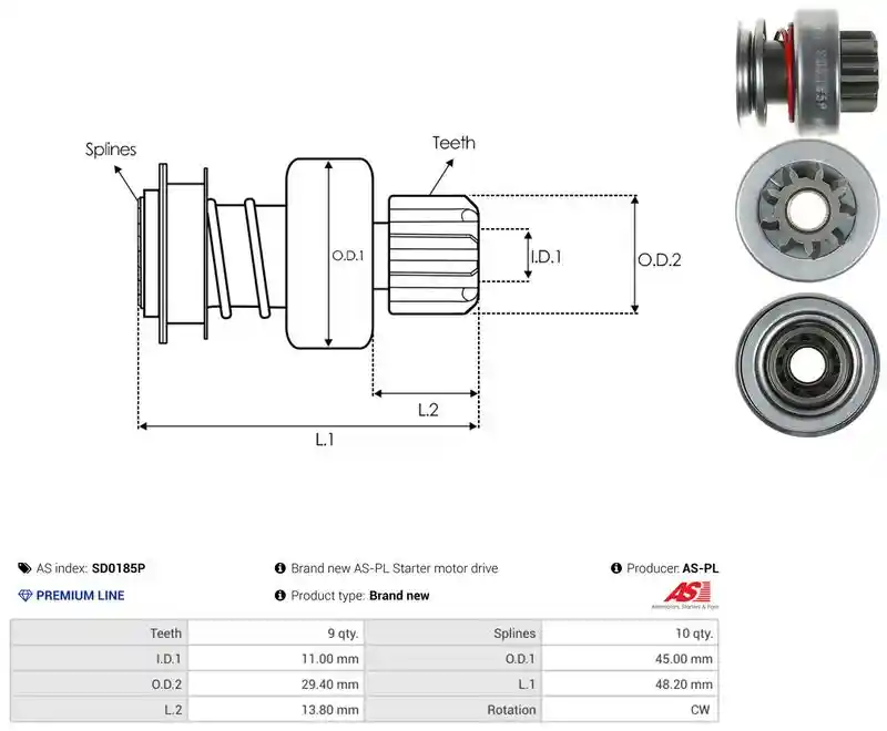 AS-PL SD0185P