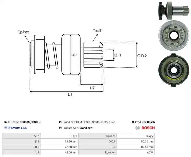 AS-PL SD0188(BOSCH)