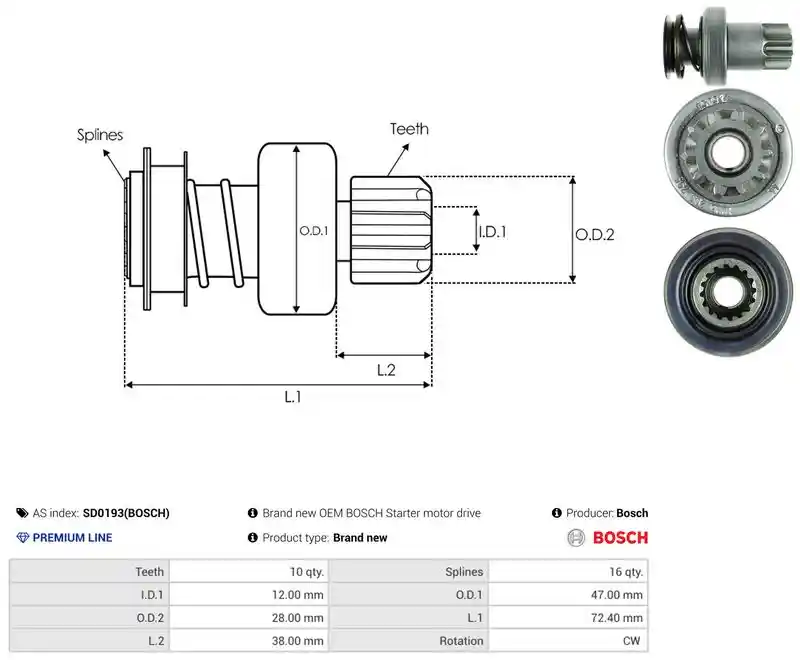 AS-PL SD0193(BOSCH)
