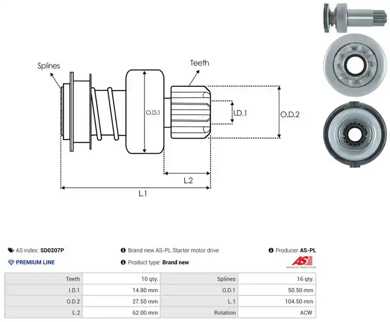 AS-PL SD0207P
