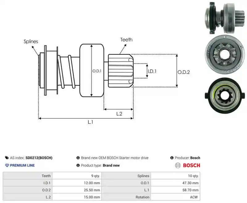 AS-PL SD0212(BOSCH)