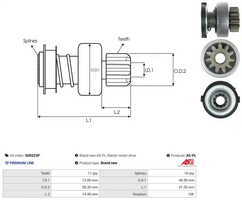 AS-PL SD0223P