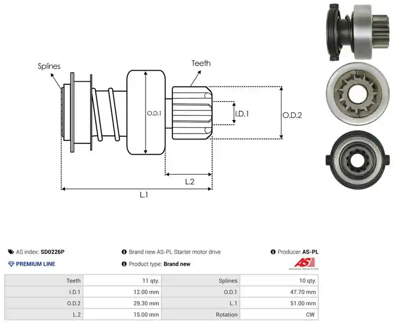 AS-PL SD0226P