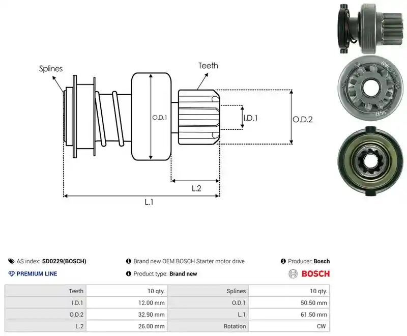 AS-PL SD0229(BOSCH)