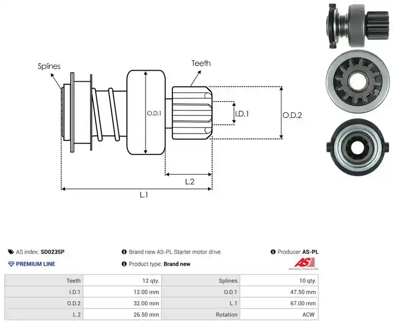 AS-PL SD0235P