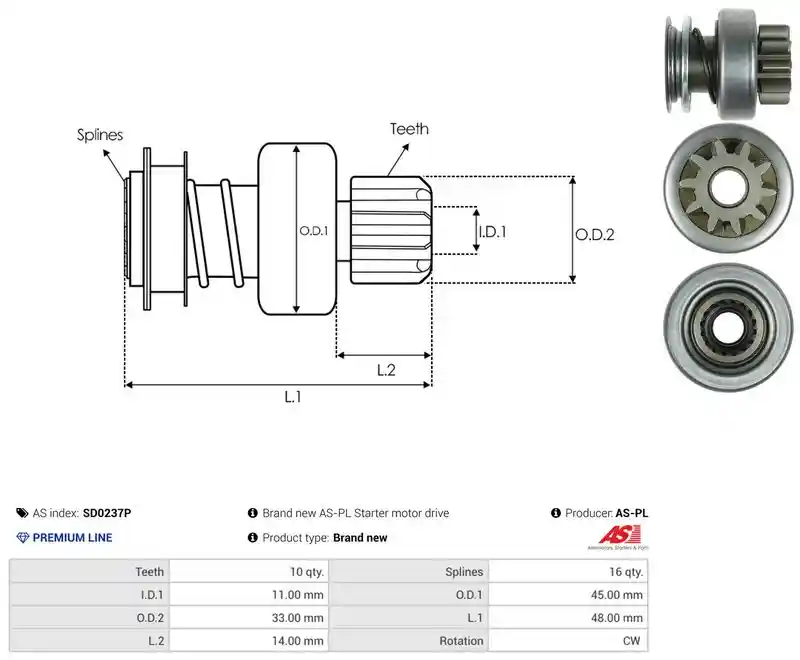 AS-PL SD0237P