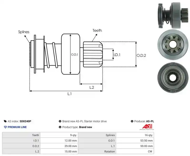 AS-PL SD0240P