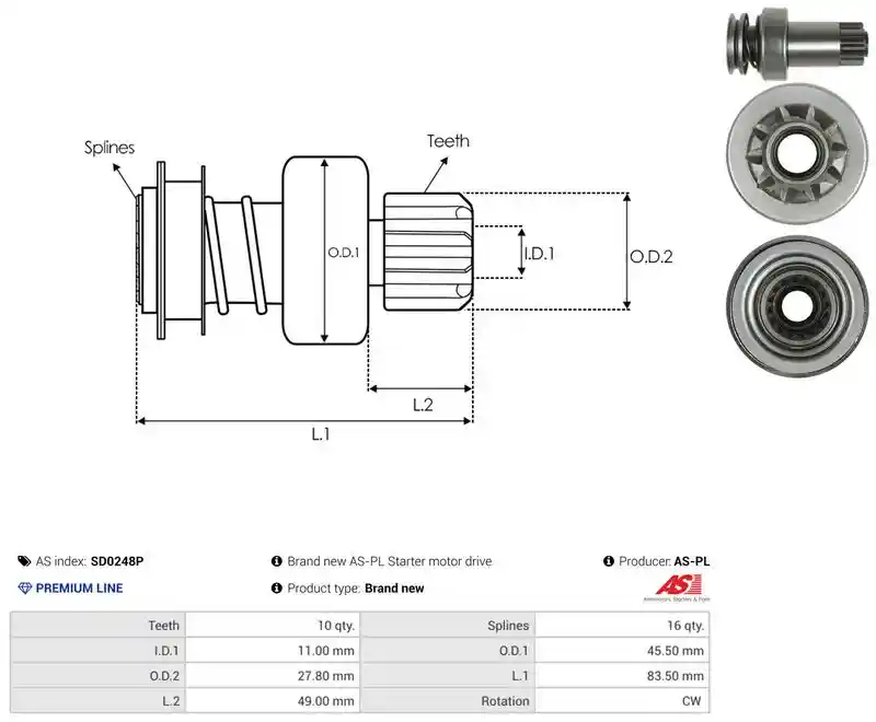 AS-PL SD0248P