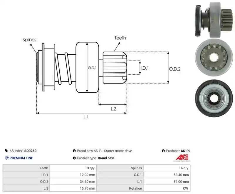 AS-PL SD0250