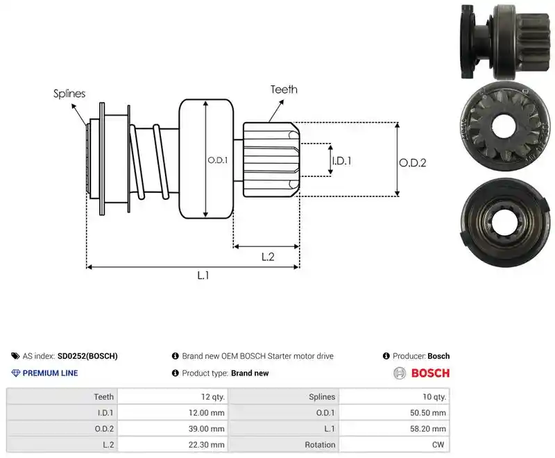 AS-PL SD0252(BOSCH)