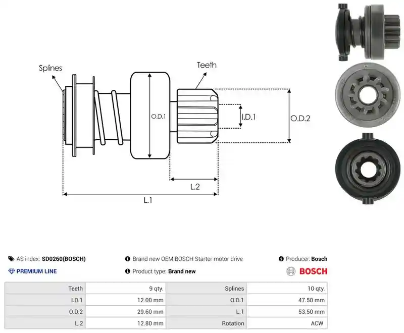 AS-PL SD0260(BOSCH)