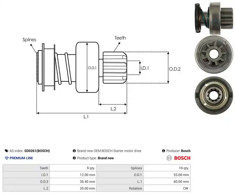 AS-PL SD0261(BOSCH)