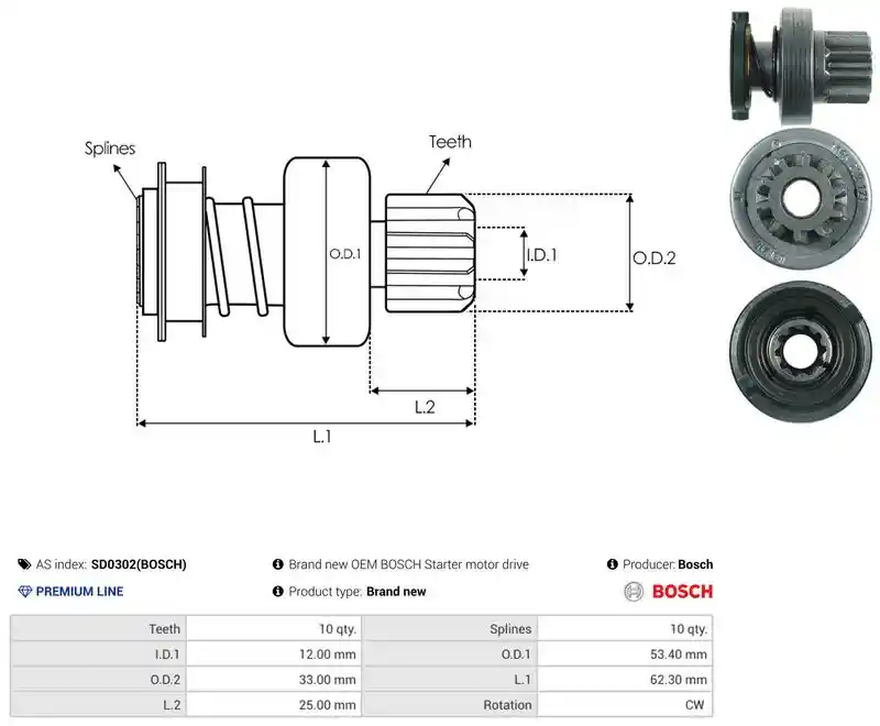 AS-PL SD0302(BOSCH)