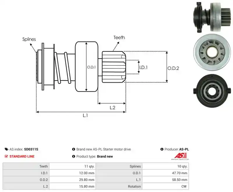 AS-PL SD0311S