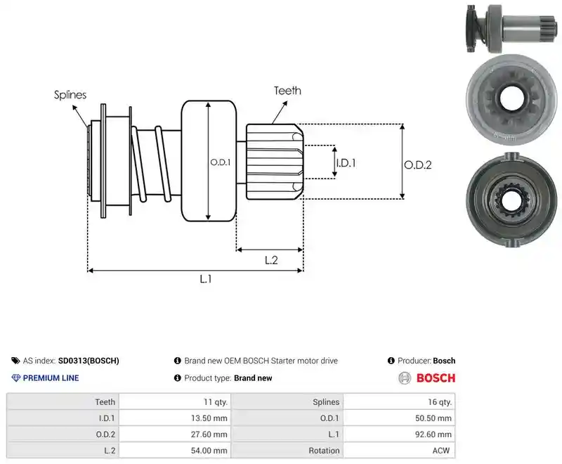AS-PL SD0313(BOSCH)