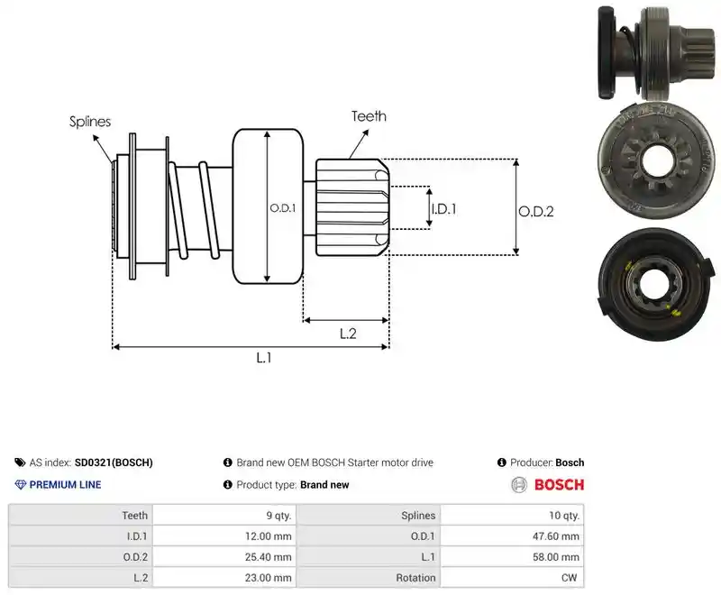 AS-PL SD0321(BOSCH)