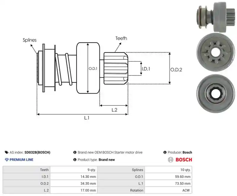 AS-PL SD0328(BOSCH)
