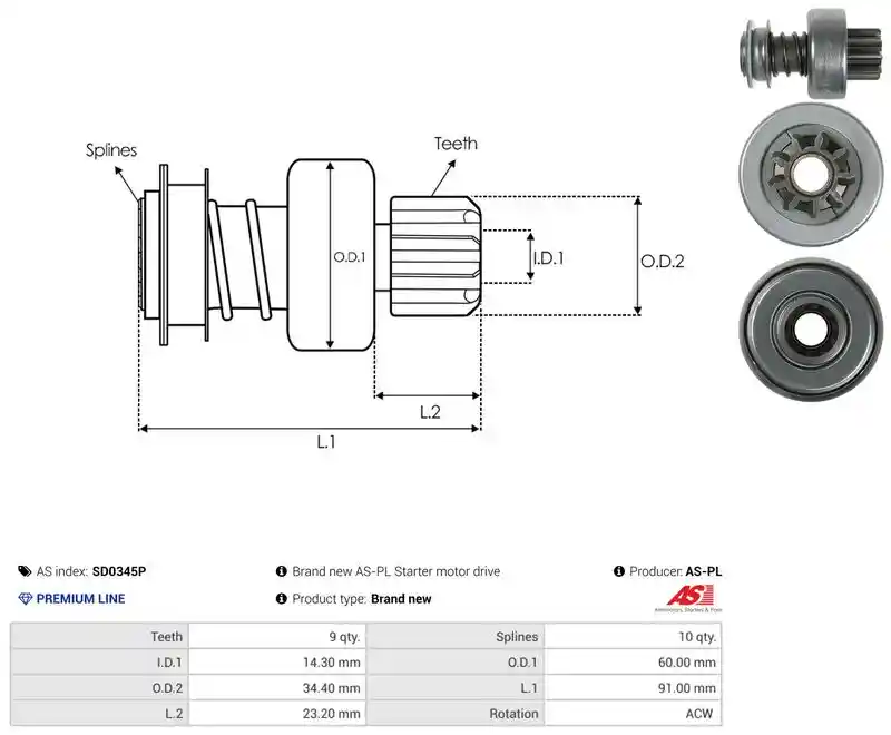 AS-PL SD0345P