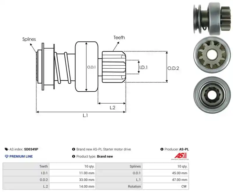 AS-PL SD0349P