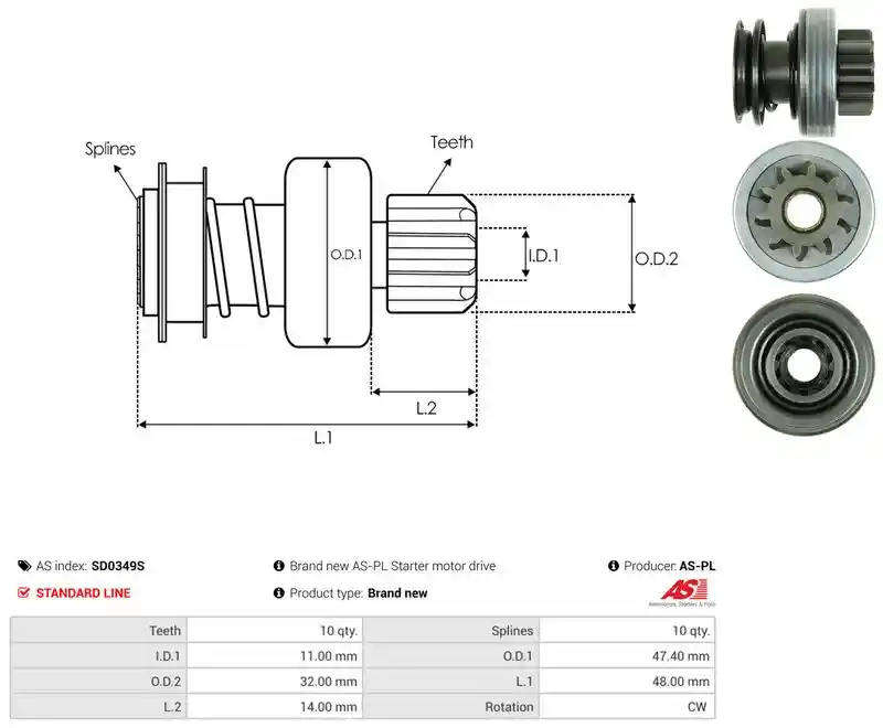 AS-PL SD0349S