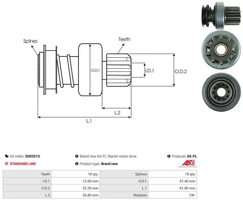 AS-PL SD0351S