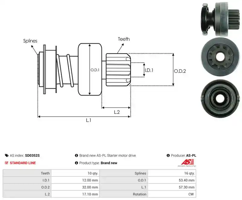 AS-PL SD0352S