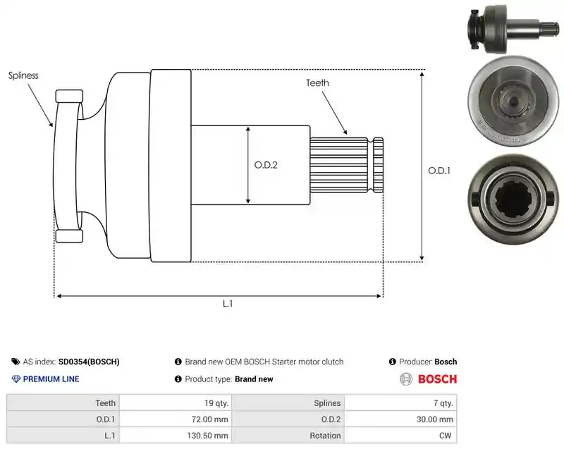 AS-PL SD0354(BOSCH)