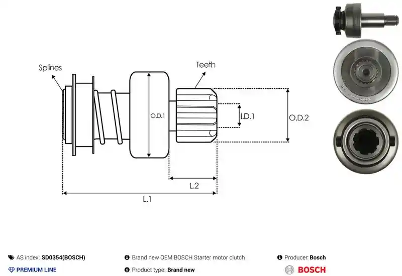 AS-PL SD0354(BOSCH)