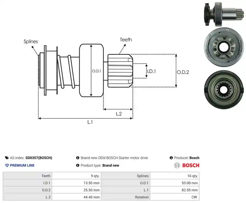 AS-PL SD0357(BOSCH)