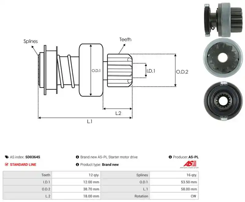 AS-PL SD0364S