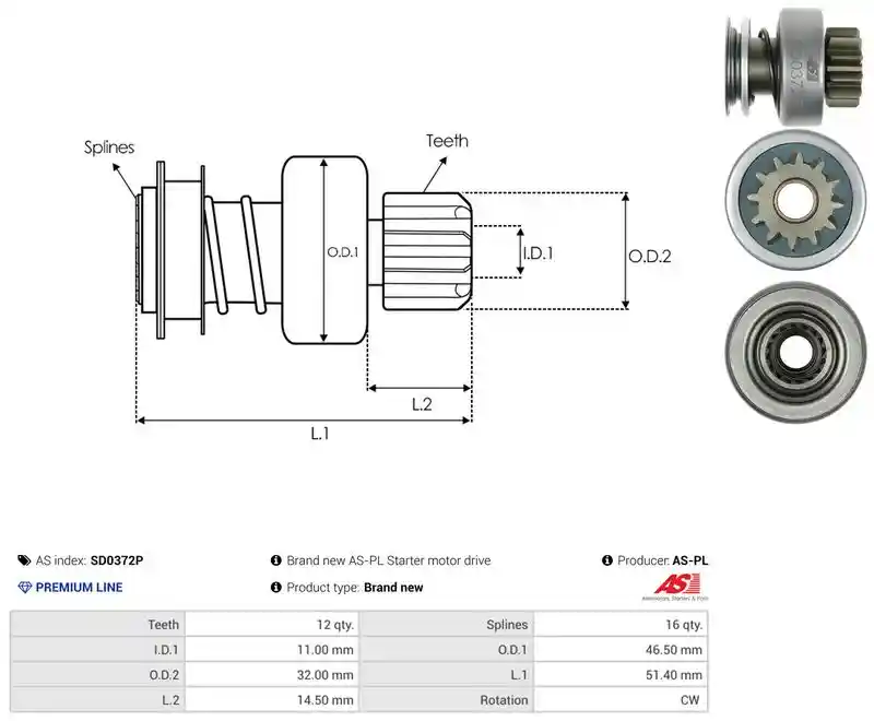 AS-PL SD0372P