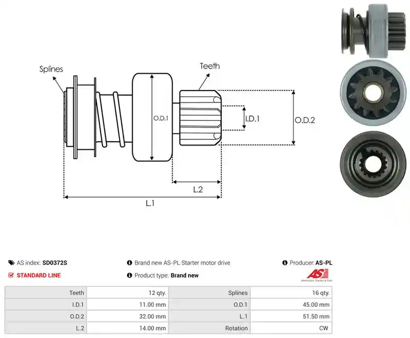 AS-PL SD0372S