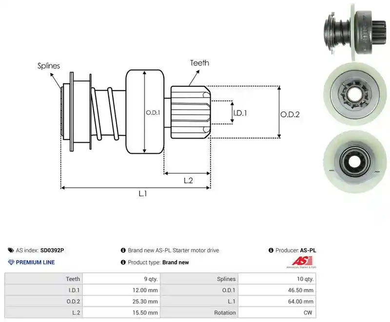 AS-PL SD0392P