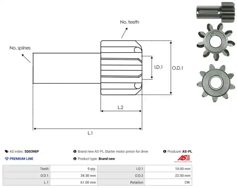 AS-PL SD0396P