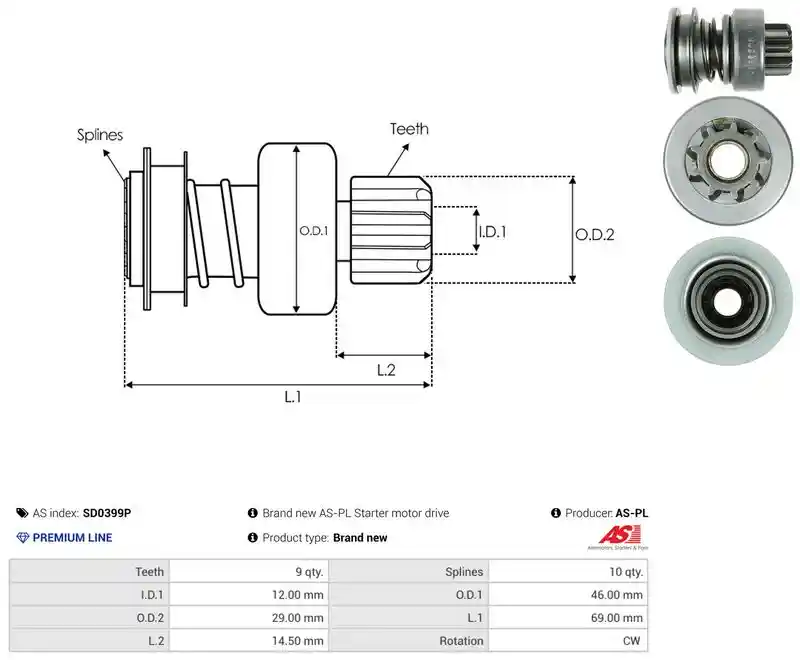 AS-PL SD0399P