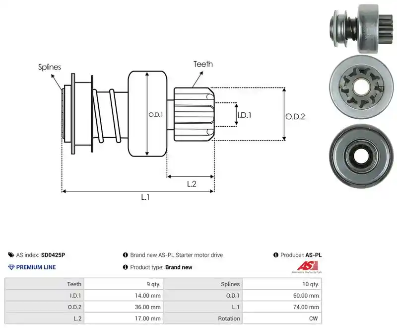 AS-PL SD0425P