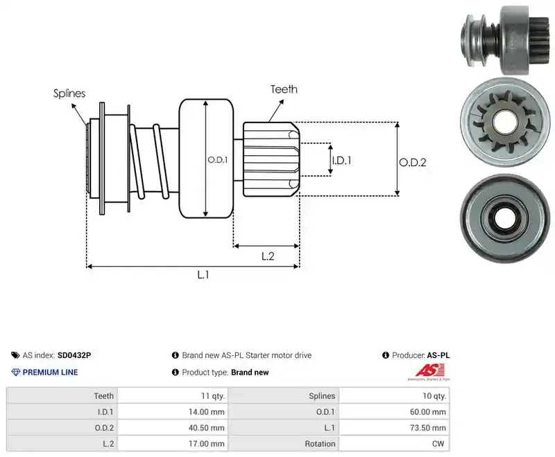 AS-PL SD0432P