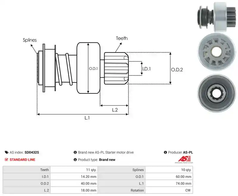 AS-PL SD0432S