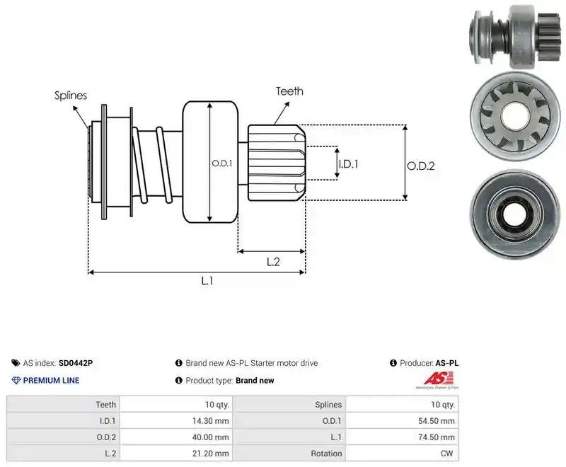 AS-PL SD0442P