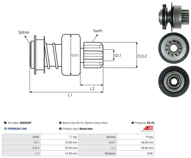 AS-PL SD0452P
